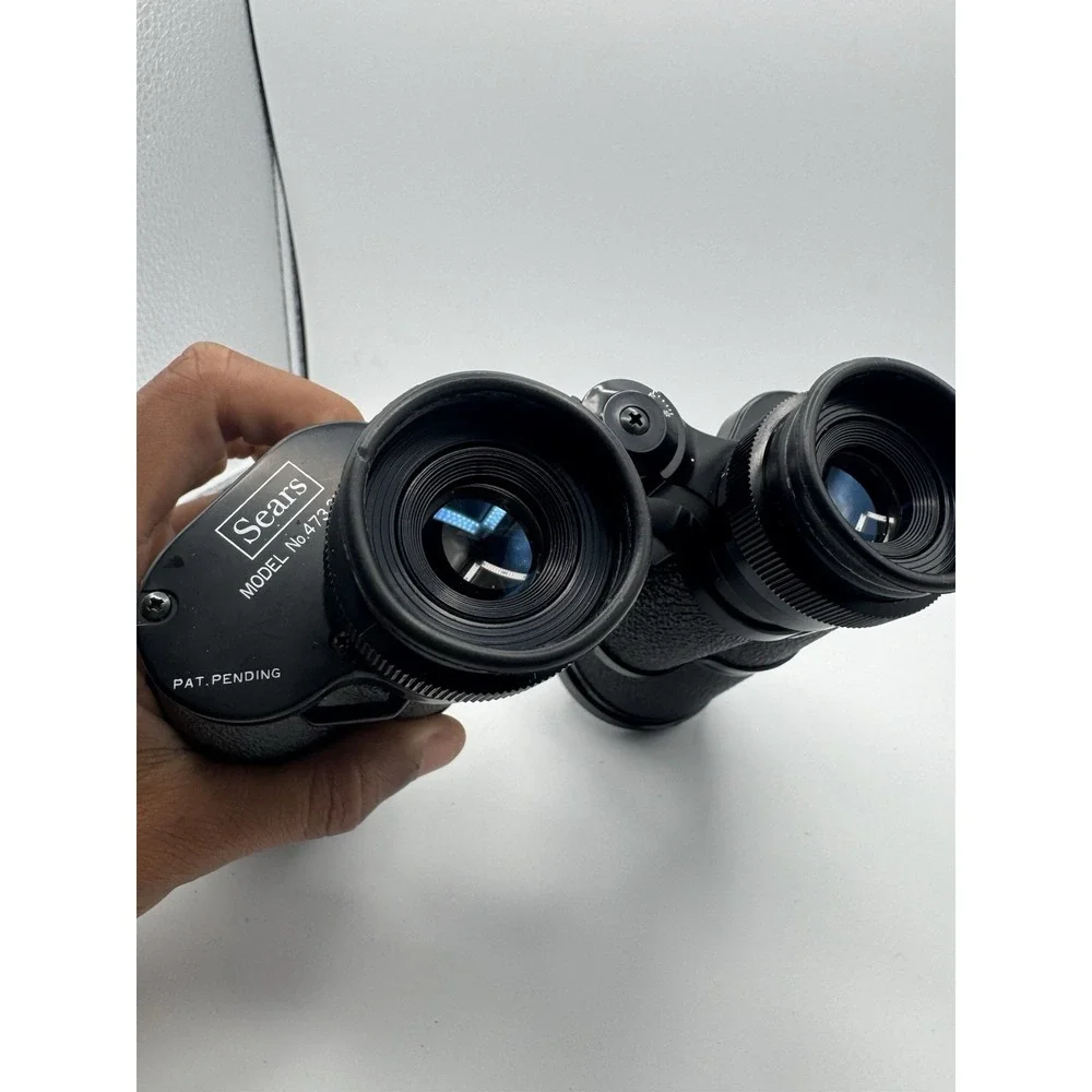 Vintage Sears Binoculars Model #47325130 7x50 mm and Case